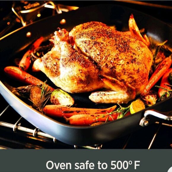 All-Clad Essentials Nonstick 7QT Stockpot w/Lid - Picture 4 of 15